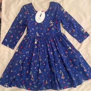 Janie and jack Snow White collection dress size 4